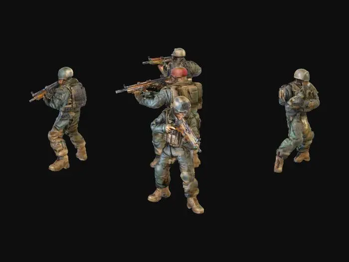 3D model for Desert Patrol