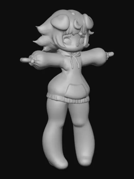 3D model for Cozy Cartoon Character