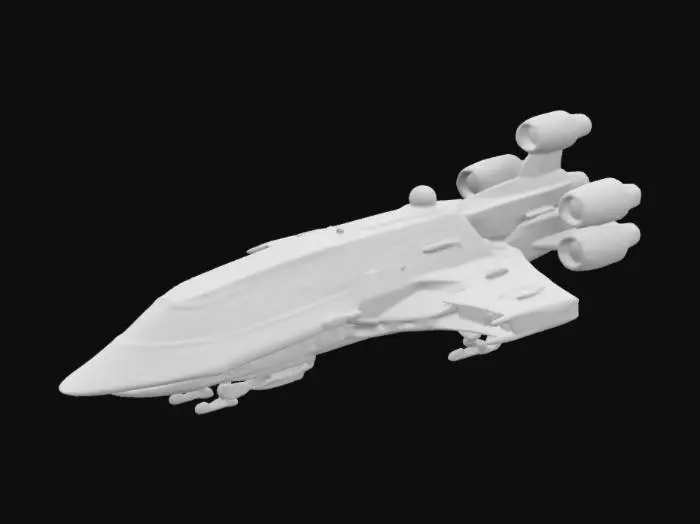 3D model for Transport Ship