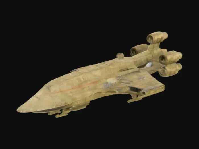 3D model for Transport Ship