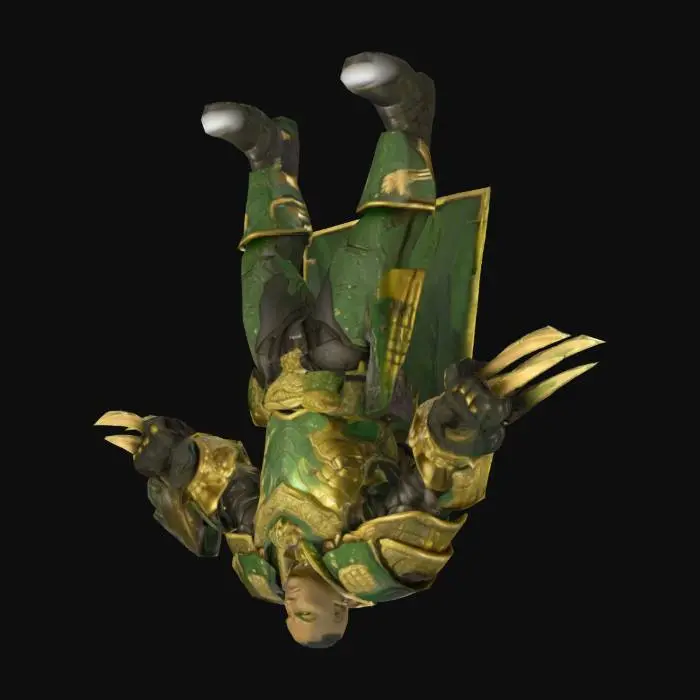 3D model for Dawn Of War Imperial Guard Commander