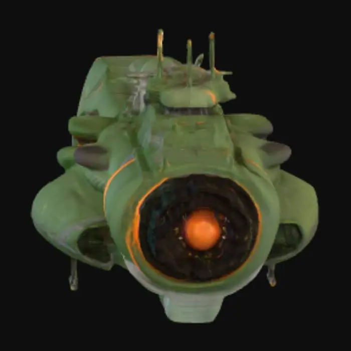 3D model for Galman-Gamilas Battleship