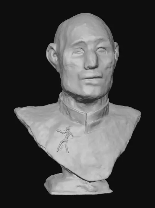 3D model for Bronze Bust of a Man