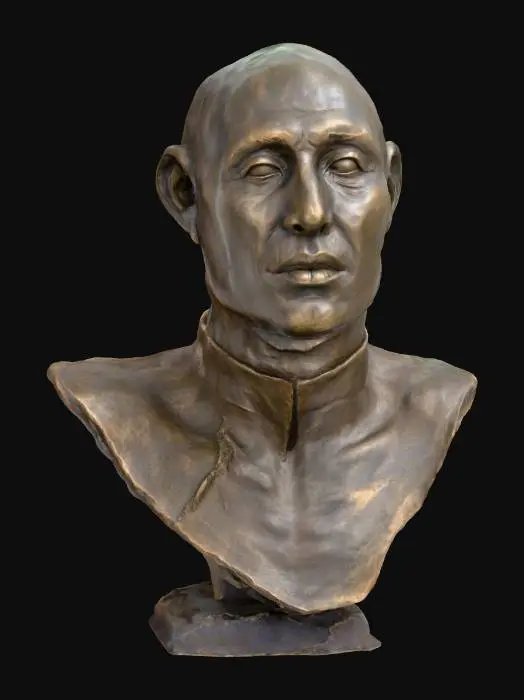 3D model for Bronze Bust of a Man