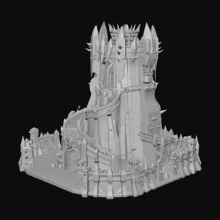 3D model for Emberspire Citadel