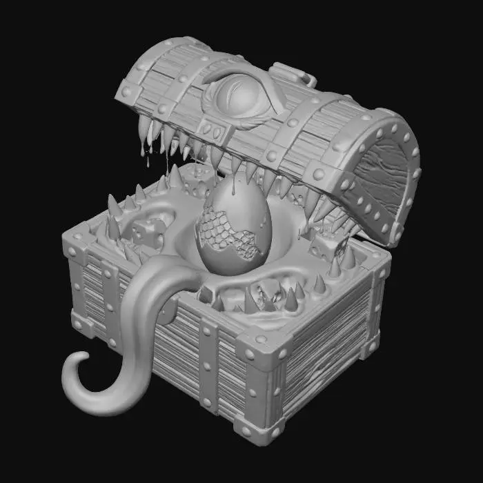 3D model for mimic dice holder