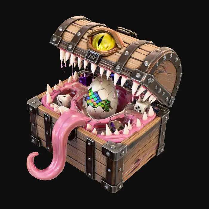 3D model for mimic dice holder