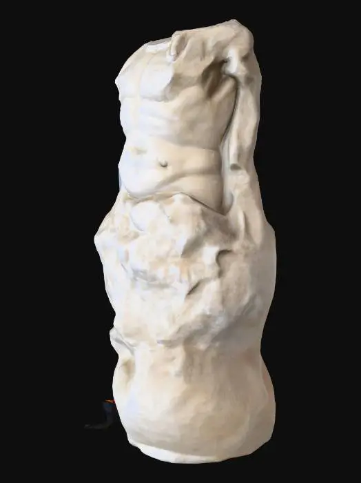 3D model for Ancient Stone Torso