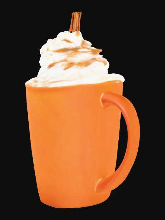 3D model for Pumpkin Spice Delight, #Thanksgiving#