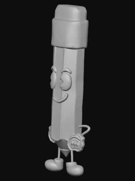 3D model for Green Pencil Pal