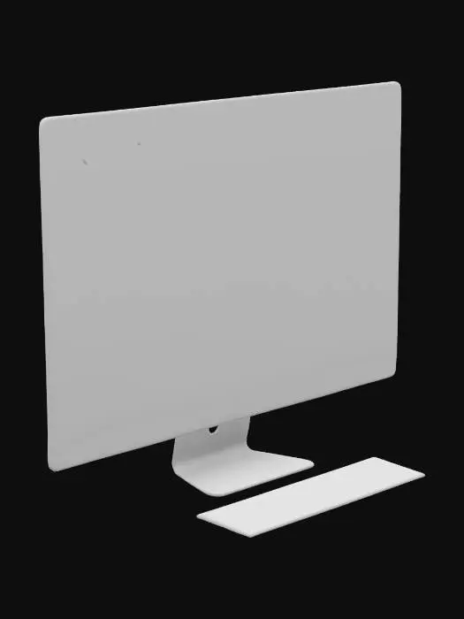 3D model for create pc monitor like a imac
