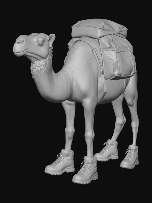 3D model for Desert Trekker