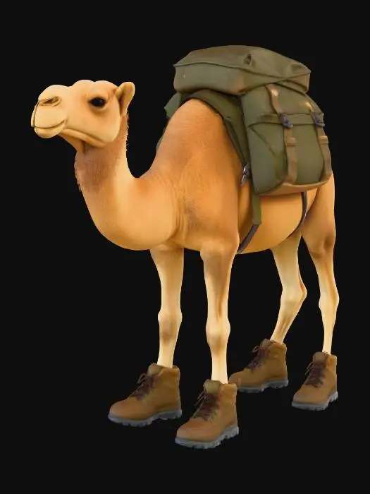 3D model for Desert Trekker