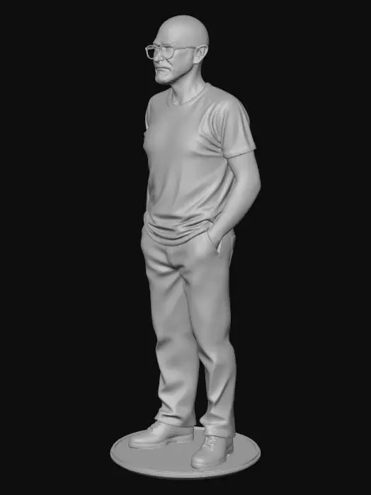 3D model for Kenny Action Figure