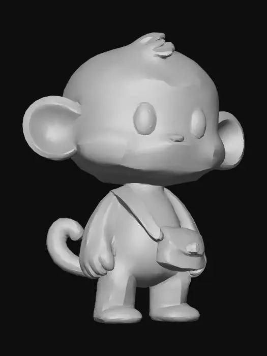 3D model for Mango the Monkey