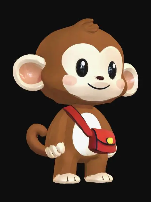 3D model for Mango the Monkey