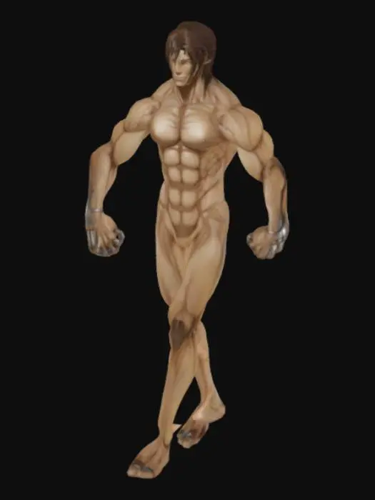 3D model for attack titan