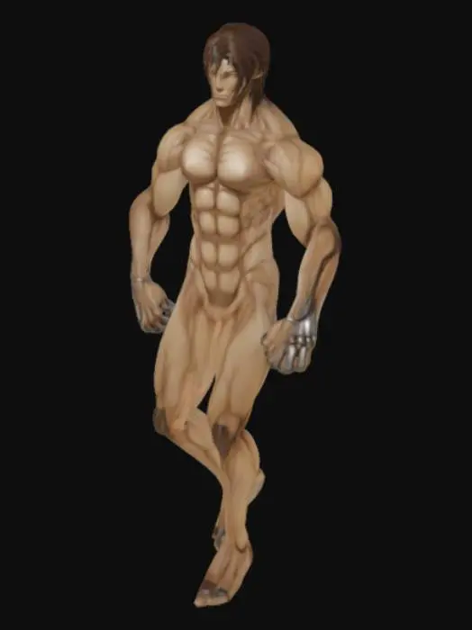 3D model for attack titan