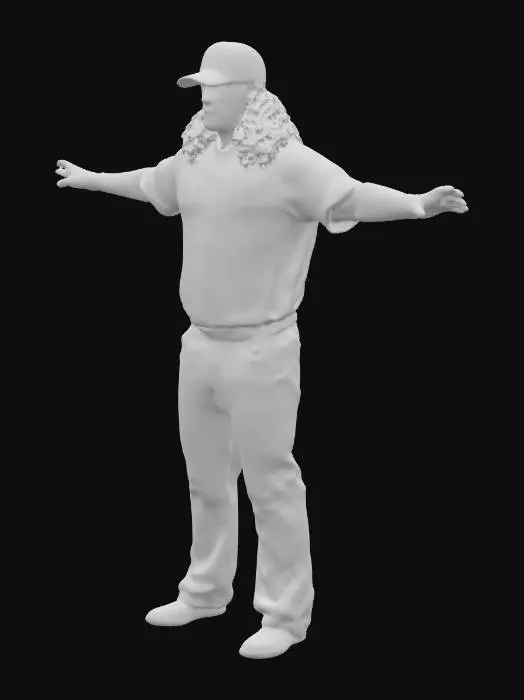 3D model for korea baseball player