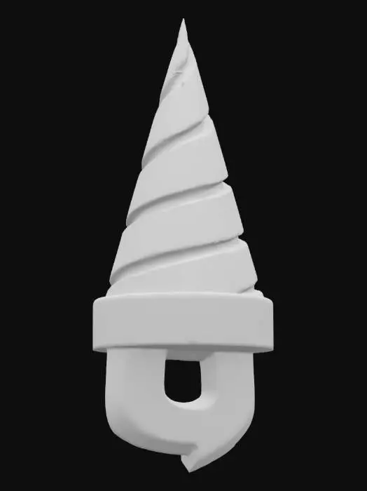 3D model for Golden Spiral Drill