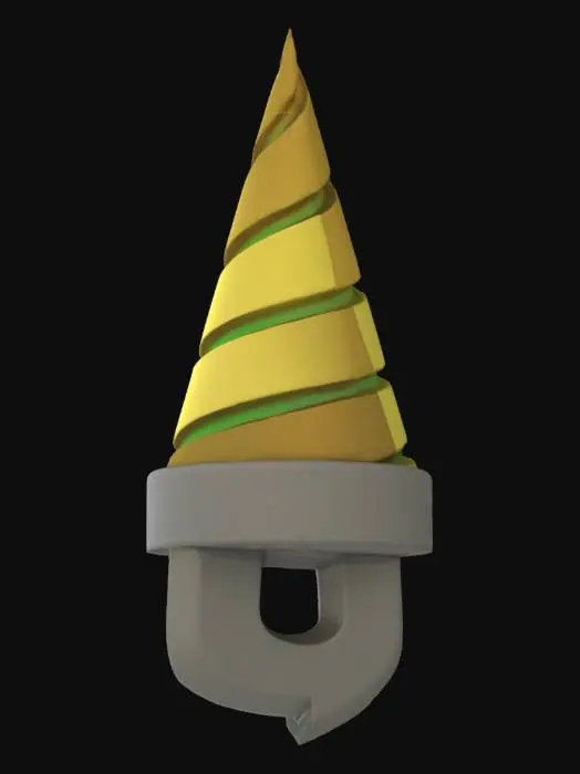 3D model for Golden Spiral Drill