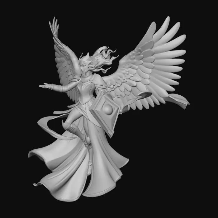 3D model for angel of grace mtg