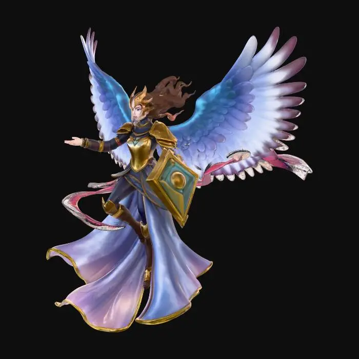 3D model for angel of grace mtg