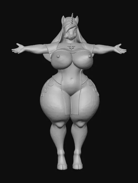 3D model for Nun pony