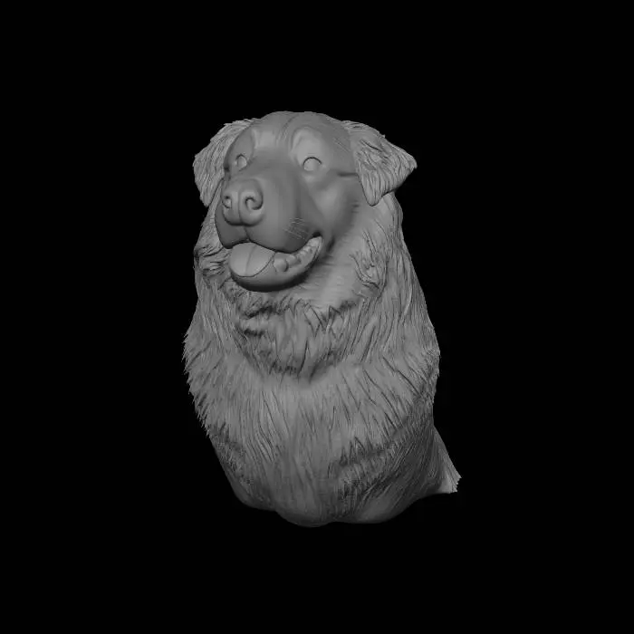 3D model for Fluffy Smile