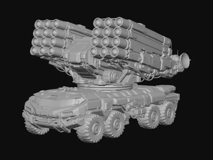 3D model for Behemoth Barrage