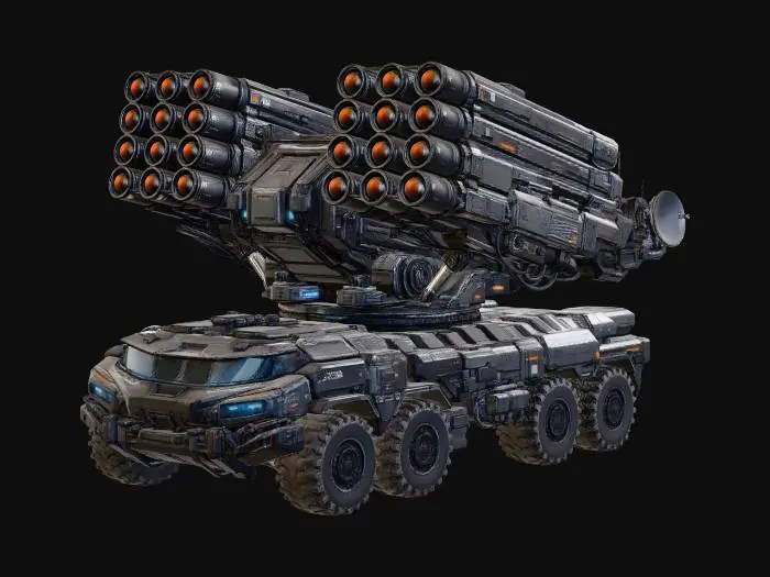 3D model for Behemoth Barrage