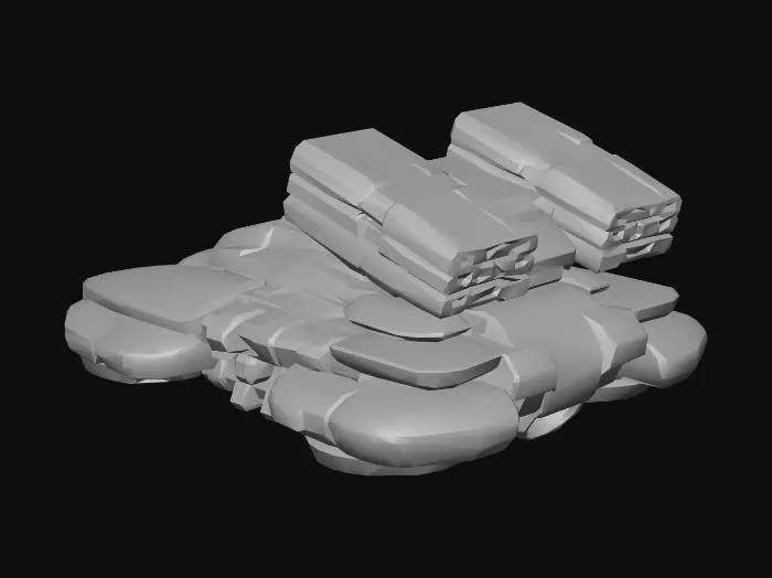 3D model for Aegis Sky Carrier