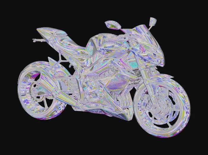 3D model for moto