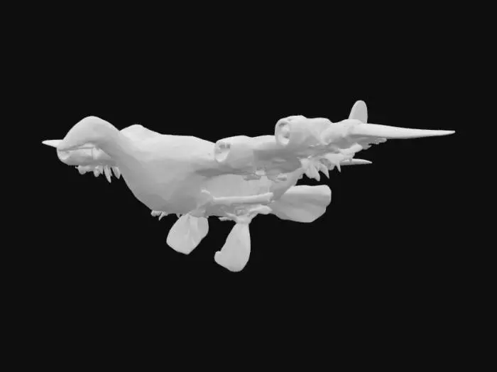 3D model for Jet-Powered Goose
