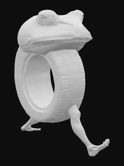 3D model for Tire Frog Trek