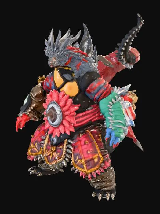 3D model for Ultra Kaiju Super Tyrant