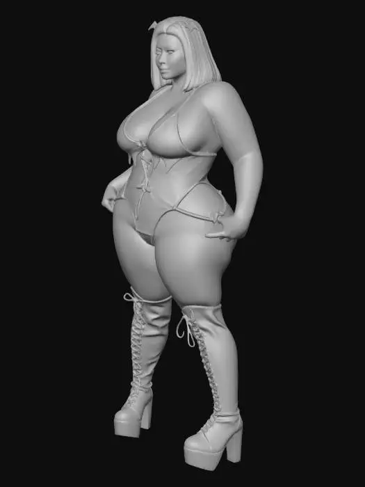 3D model for Bat-Themed Costume in Orange Light