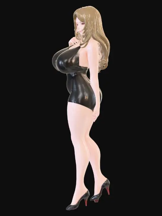 3D model for Glamour in Black