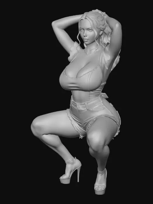 3D model for Lace and Denim Confidence