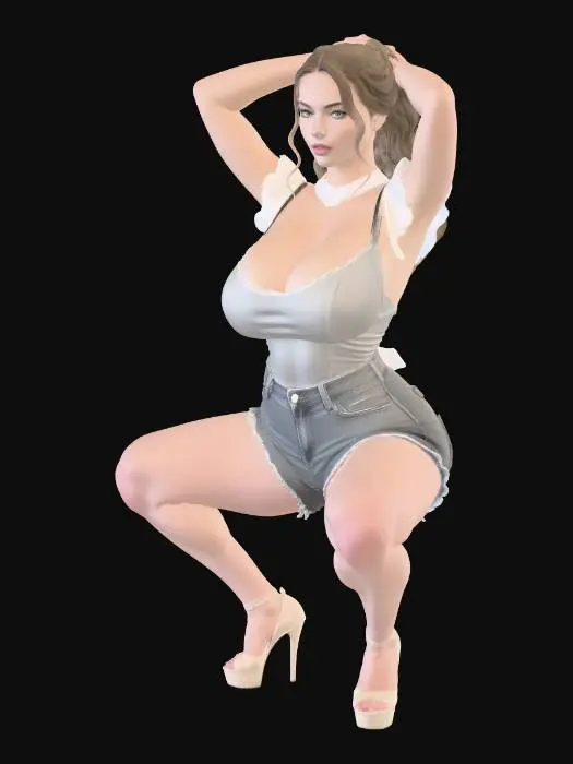 3D model for Lace and Denim Confidence