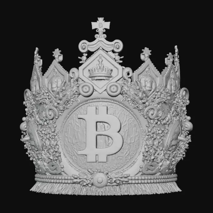 3D model for Crypto Crown