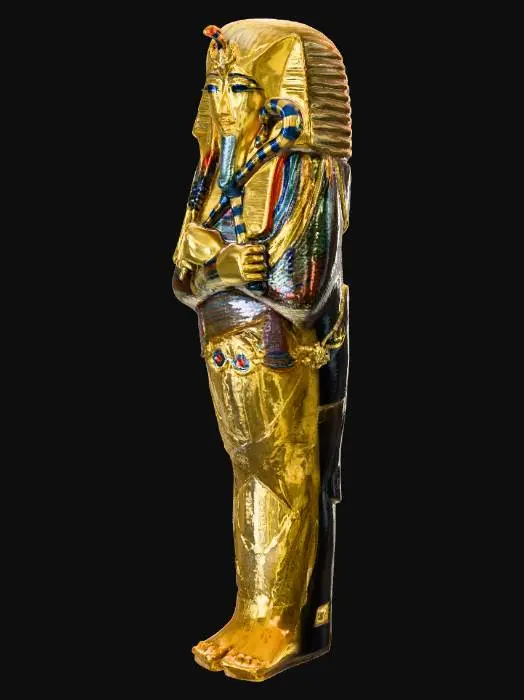 3D model for Golden Pharaoh Sarcophagus