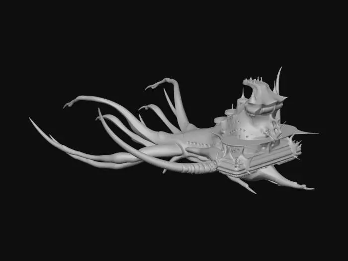 3D model for Nautiloid