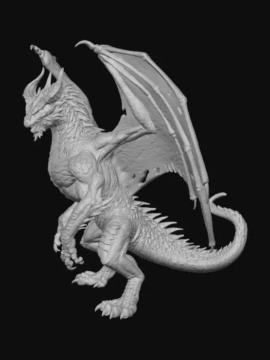 3D model for Red Dragon
