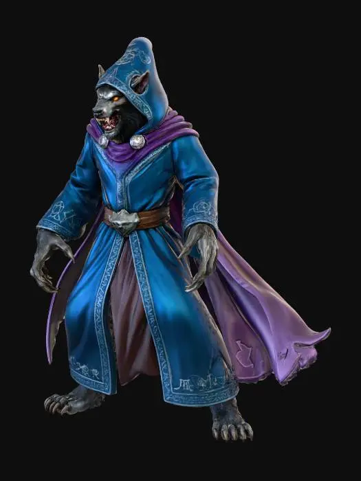 3D model for Lunar Archmage