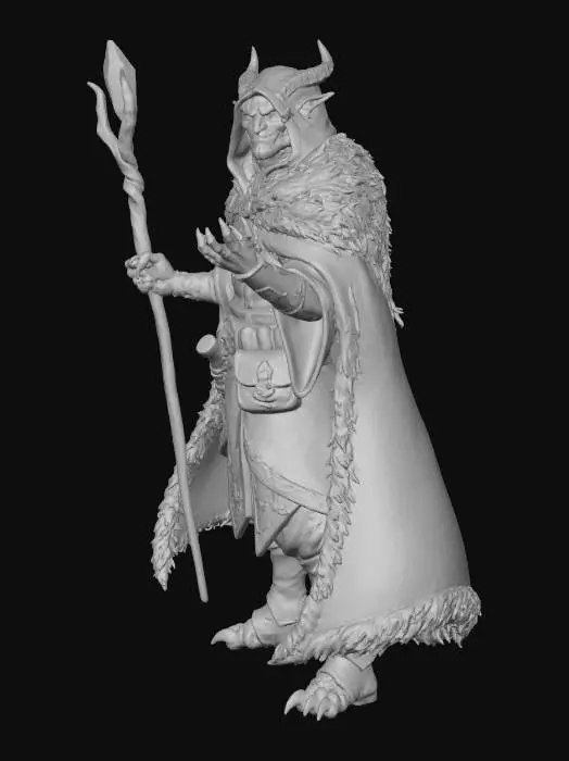3D model for Archmage of the Draconic Realm