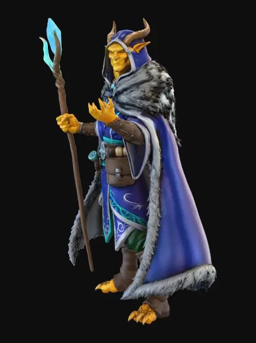 3D model for Archmage of the Draconic Realm