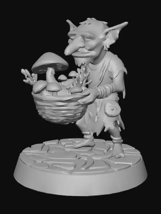 3D model for Goblin Gatherer