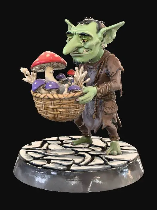 3D model for Goblin Gatherer