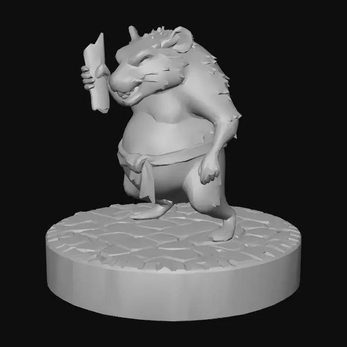 3D model for Giant rat